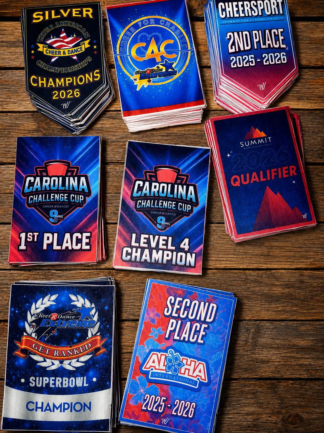 Replica Mini Cheer Banner Keychain
